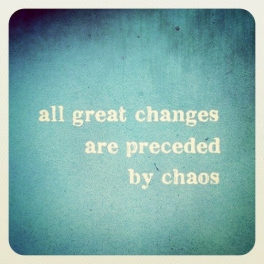 changes, chaos, Deepak Chopra, life